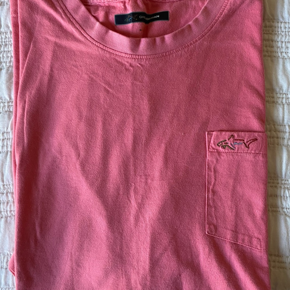 Greg Norman Collection Pink Short Sleeve Tee